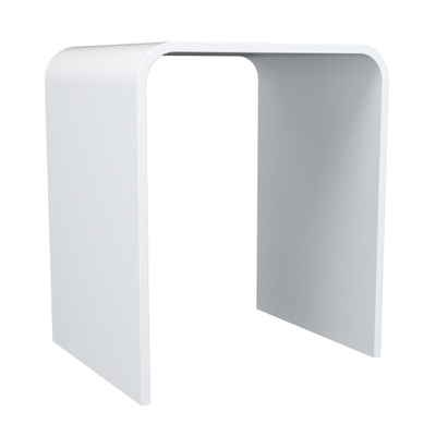 Alterna Lima douchekruk 44 cm hoog comforstone mat wit - licht beschadigd-OUTLET UDEN