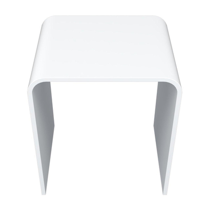 Alterna Lima douchekruk 44 cm hoog comforstone mat wit - licht beschadigd-OUTLET UDEN