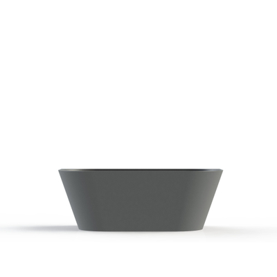 Royal plaza Violeta baignoire demi-autoportante 170x73cm béton gris