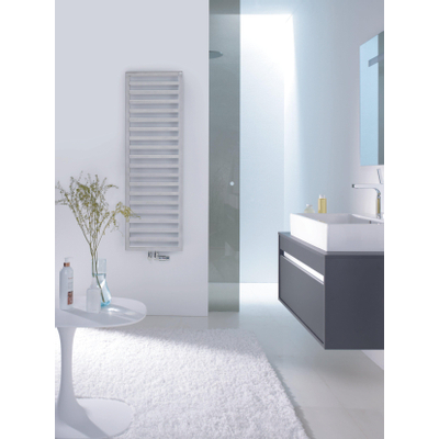 Zehnder Quaro radiateur sèche-serviettes 97.1x45cm 420watt acier blanc brillant