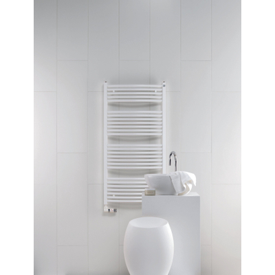 Zehnder Zeno handdoekradiator 170x60cm Staal Wit glans