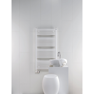 Zehnder Zeno radiateur sèche-serviettes 120x75cm acier blanc brillant