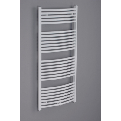 Zehnder Zeno radiateur sèche-serviettes 120x75cm Acier Blanc brillant