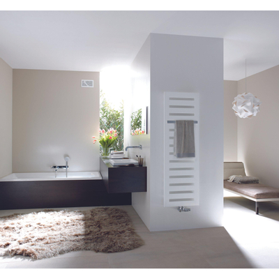 Zehnder Metropolitan Bar radiateur sèche-serviettes 80,5x40cm 323 watt Acier Blanc brillant