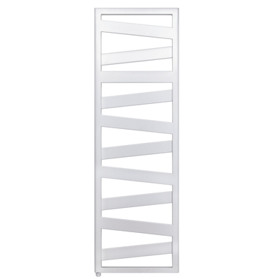 Zehnder Ribbon Radiateur sèche-serviettes électrique 182,3x50cm 230 volts | 50 Hz Acier Blanc brillant