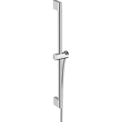 Hansgrohe Unica Glijstang Pulsify S - 65cm - met push-schuifstuk en doucheslang - hoogglans chroom