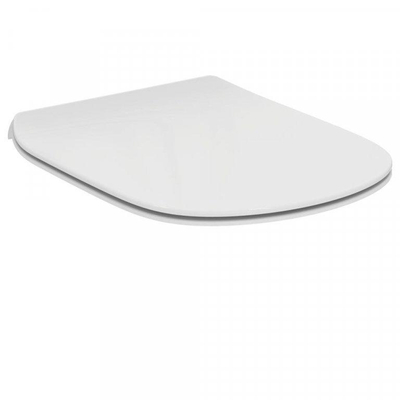 Ideal Standard Tesi toiletzitting - 36.5x44.5cm - d-vorm - softclose - wit