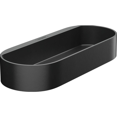 Hansgrohe Wallstoris Opbergbakje - 25x3.9x10cm - mat zwart