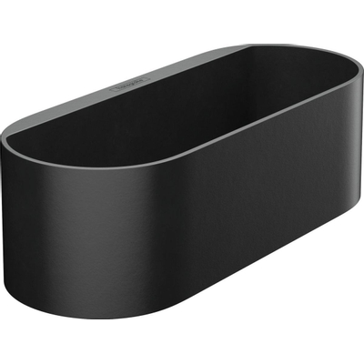 Hansgrohe Wallstoris Opbergbakje - 25x7x10cm - mat zwart