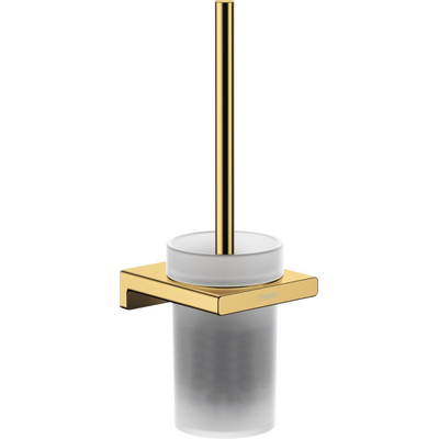 Hansgrohe AddStoris Q Closetborstelgarnituur - wandmontage - goud