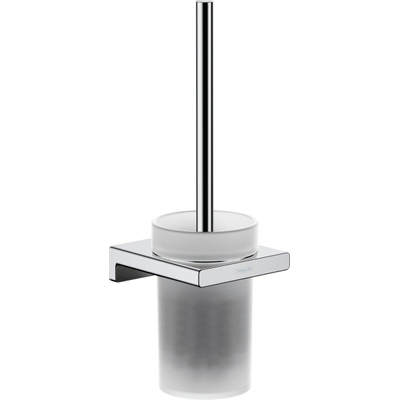 Hansgrohe AddStoris Q Closetborstelgarnituur - wandmontage - hoogglans chroom