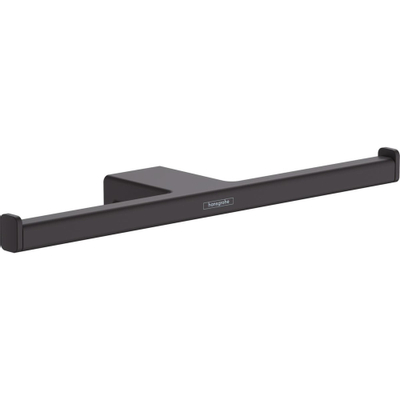 Hansgrohe AddStoris Q closetrolhouder dubbel - mat zwart