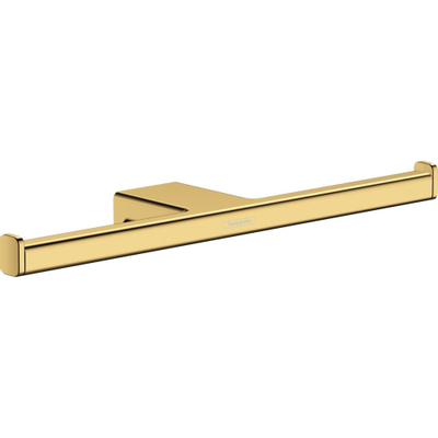 Hansgrohe AddStoris Q closetrolhouder dubbel - goud