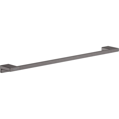 Hansgrohe AddStoris Q handdoekhouder wand - 65cm - geborsteld zwart chroom (antraciet)