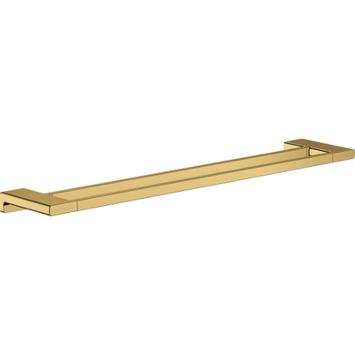 Hansgrohe Addstoris Portant serviette mural double 65cm Polished gold optic