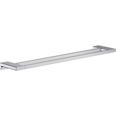 Hansgrohe AddStoris Q handdoekhouder wand dubbel - 65cm - hoogglans chroom