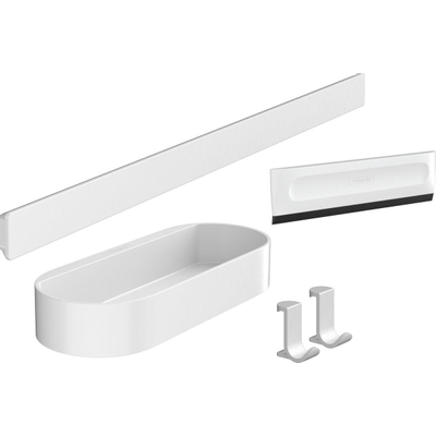 Hansgrohe wallstoris ensemble de toilette blanc mat