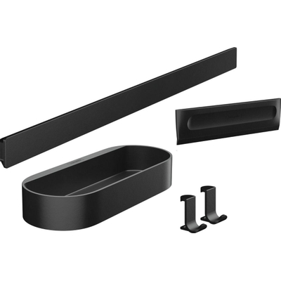 Hansgrohe Wallstoris Toiletset - mat zwart