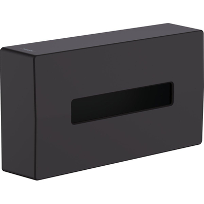 Hansgrohe Addstoris Porte-mouchoir papier démaquillage 26.5x14.5cm Noir mat