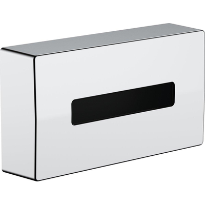 Hansgrohe Addstoris Tissuebox - voor makeup doekjes - hoogglans chroom
