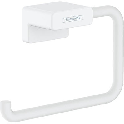 Hansgrohe Addstoris Closetrolhouder - zonder klep - mat wit