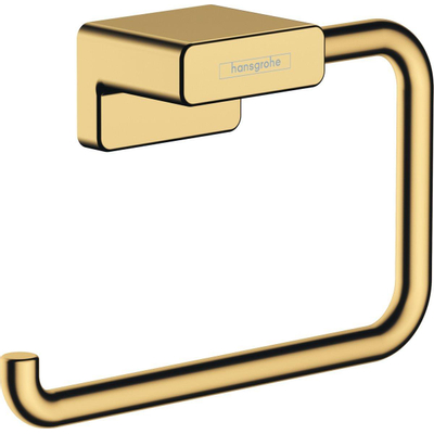 Hansgrohe AddStoris Q closetrolhouder - zonder klep - goud