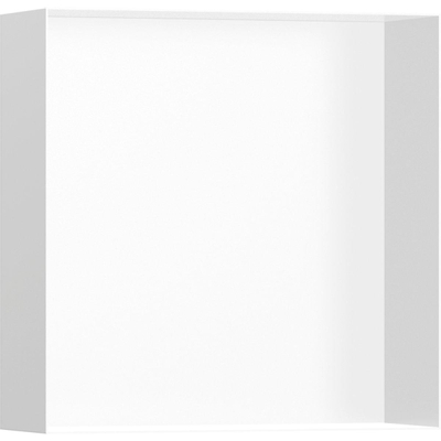 Hansgrohe XtraStoris Minimalistic Inbouw Nis - 30x30x10cm - open frame - mat wit