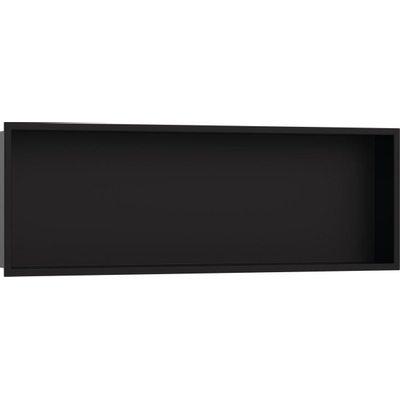 Hansgrohe XtraStoris Original Inbouw Nis - 30x90x10cm - geïntegreerd frame - mat zwart