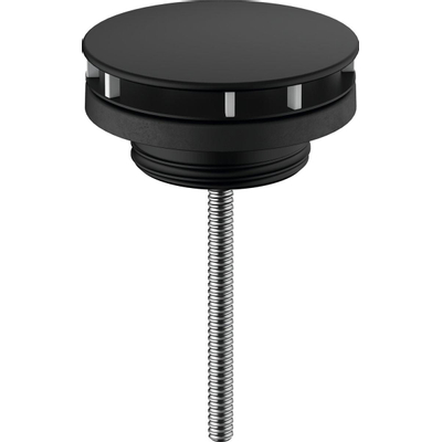 Hansgrohe Universeel - afvoerplug - voor wastafel/bidet - mat zwart