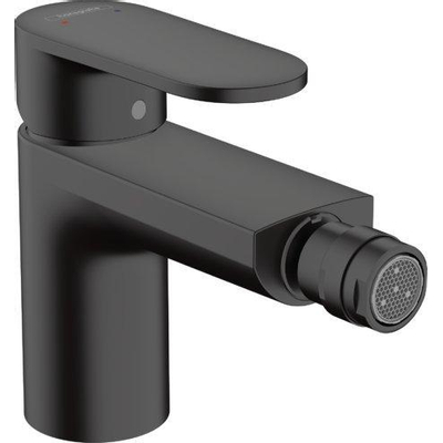 Hansgrohe Vernis Blend - eengreeps bidetkraan - met trekwaste - mat zwart