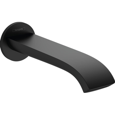 Hansgrohe VIVENIS Baduitloop - 20Cm - mat zwart