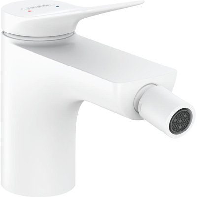 Hansgrohe VIVENIS Eengreeps bidetkraan - met trekwaste - mat wit