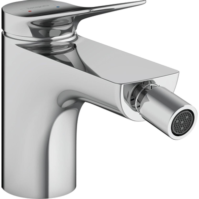 Hansgrohe VIVENIS Eengreeps bidetkraan - met trekwaste - hoogglans chroom