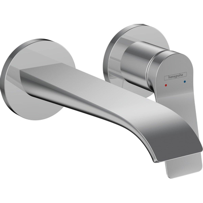 Hansgrohe VIVENIS Afbouwdeel - voor 2-gats - inbouw wastafelkraan - voorsprong 19.5cm - hoogglans chroom
