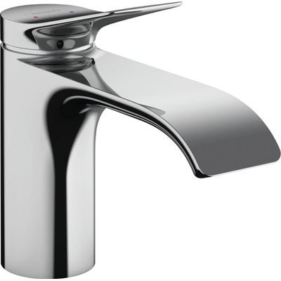 Hansgrohe VIVENIS Eengreeps wastafelmengkraan - 80 - eengreeps wastafelmengkraan - 80 zonder waste set - hoogglans chroom