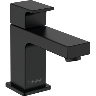 Hansgrohe Vernis Shape 1-gats toiletkraan - 70 zonder waste - voor koud water - voorsprong 9.2cm - mat zwart