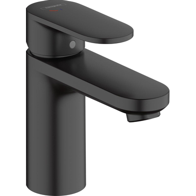 Hansgrohe Vernis Blend Eengreeps wastafelmengkraan - 100 - coolstart - met PopUp - trekwaste - mat zwart