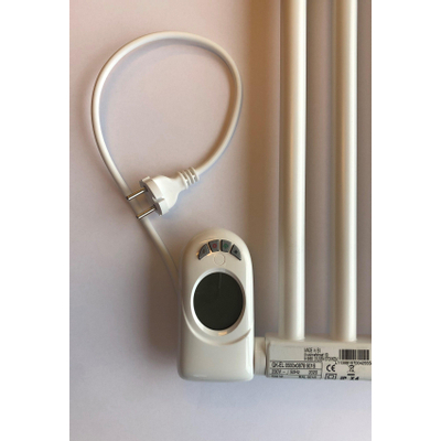 Vasco Gk radiator el. 500x878mm 500W traf.white RAL 9016