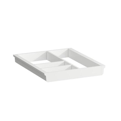 Laufen Space lade indeling 27.5x32x4.5cm hout wit