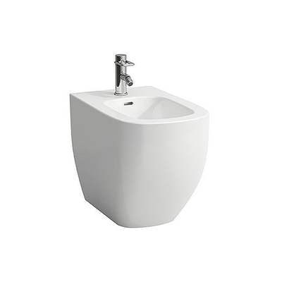 Laufen Palomba Bidet sur pied avec fixation et revêtement Laufen Clean Blanc