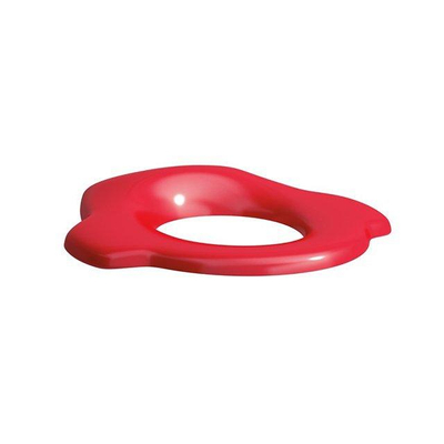 Laufen Florakids abattant wc de WC sans couvercle système amovible duroplast rouge