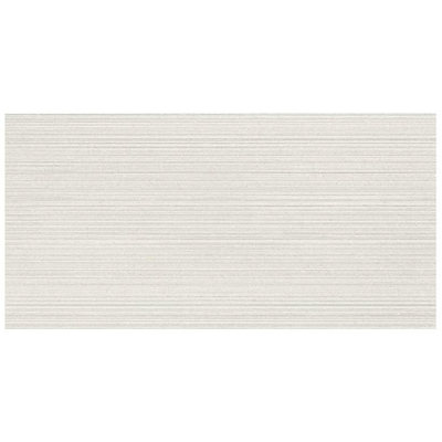 Ceralto Silevo Mineral Wall Carve Carreau mural - 40x80cm - 8.5mm - rectifié - Chisel blanc