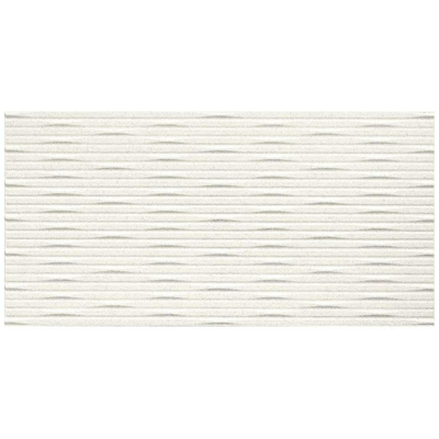 Ceralto Silevo Mineral Wall Carve Carrelage mural - 40x80cm - 8.5mm - rectifié - Whittle white