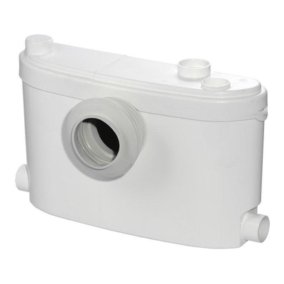 Sanibroyeur Sanislim broyeur de matières fécales pour WC, lavabo fontaine, bidet et douche hauteur de relevage 2,5m horizontale 50m