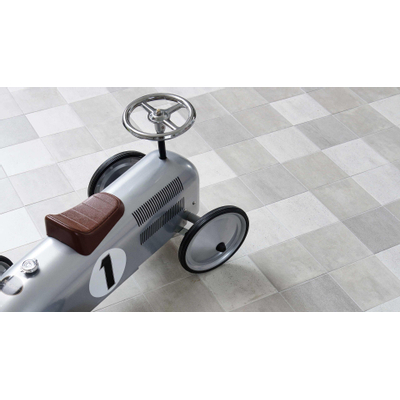 Ceralto Cavino Blend Carrelage de sol - 14.6x14.6cm - 7.5mm - blanc gris sable