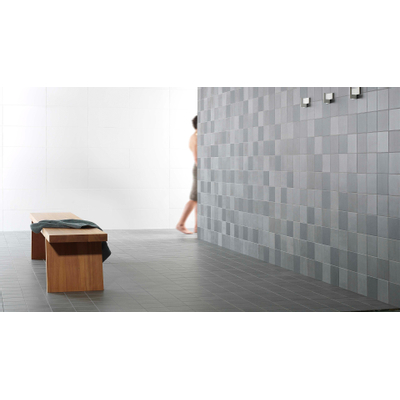 Mosa scenes vloertegel 15x15cm vierkant grijs mat