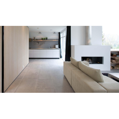 Ceralto Quercio Blend Stroken - 9.7x59.7cm - 12.0mm - gerectificeerd - Middengrijs