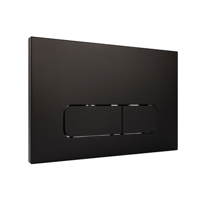 Starbluedisc mocha plaque de commande pour Réservoir WC geberit up100/up320 noir mat