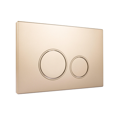Starbluedisc doppio plaque de commande pour Réservoir WC geberit up100/up320 chaavec gold