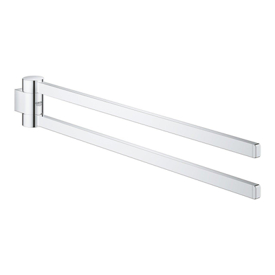 Grohe Selection Handdoekhouder - 40cm - dubbel - draaibaar - chroom